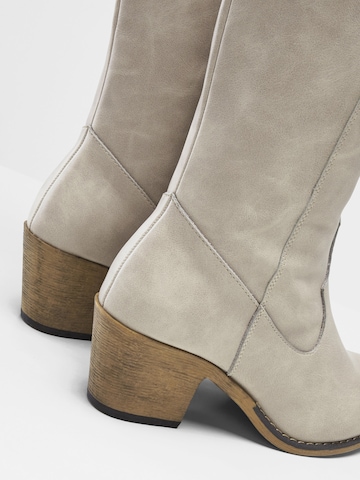 bonprix Buty kowbojskie w kolorze brązowy