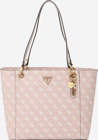 GUESS Shopper táska 'Noelle' - rózsaszín: elől