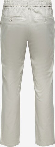 Only & Sons Regular Chino trousers 'Law' in Grey