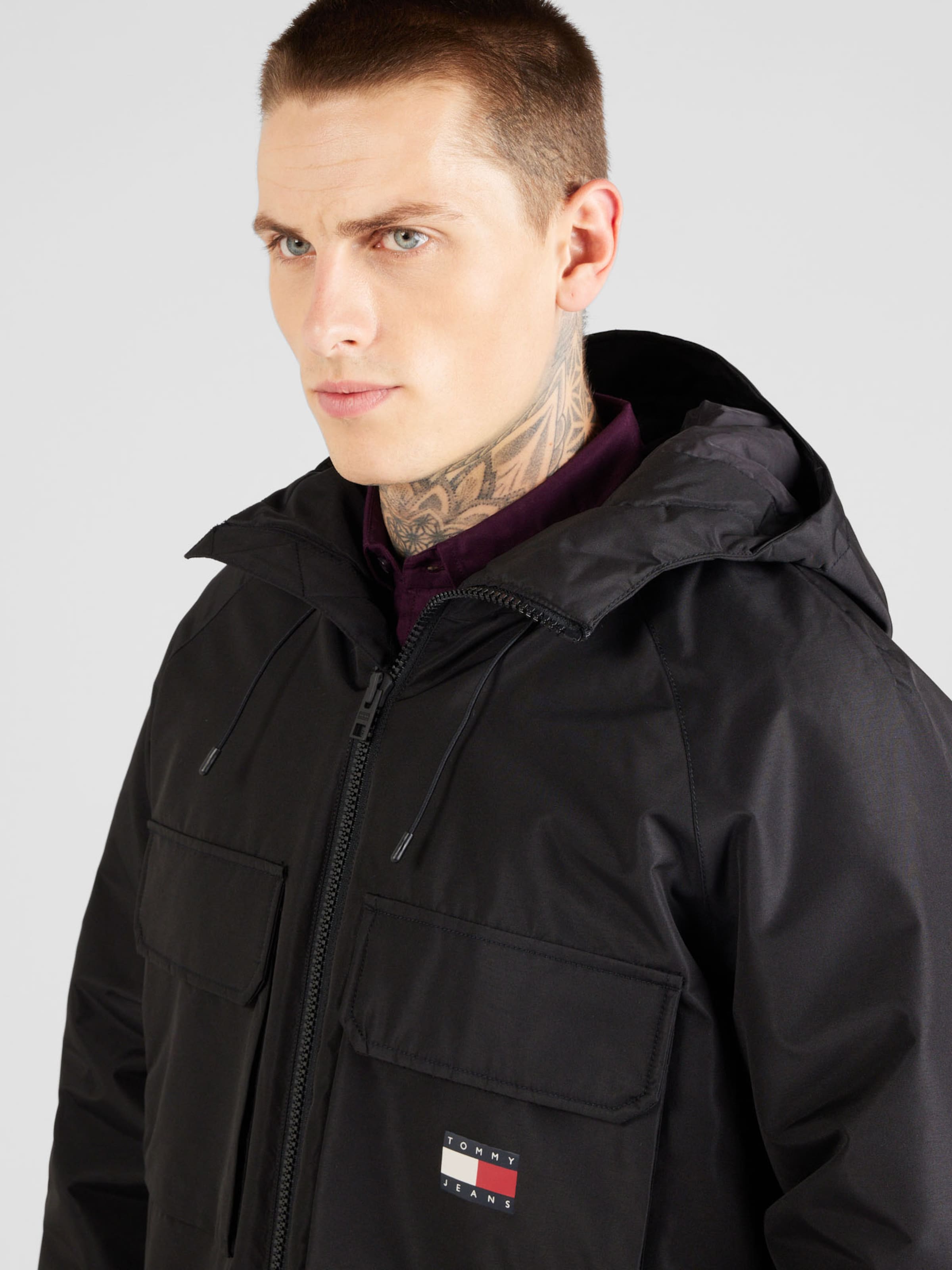 Tommy jeans sale padded popover winterjacke