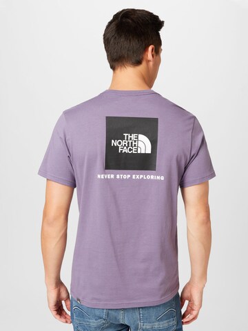 Coupe regular T-Shirt fonctionnel 'Redbox' THE NORTH FACE en violet