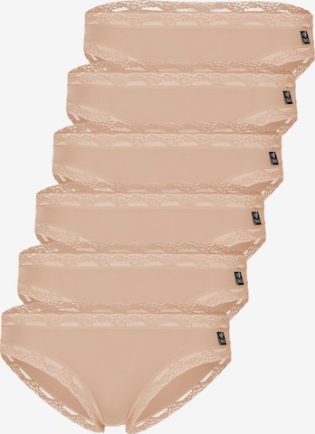 like it! Panty 'Olivia' in Beige: front