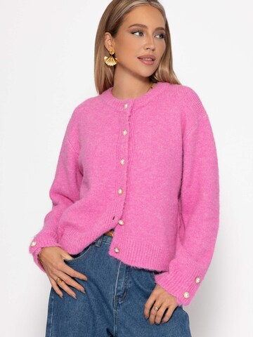 SASSYCLASSY Oversizestrickjacke‌‌‌‌‌‌‌‌ in Pink