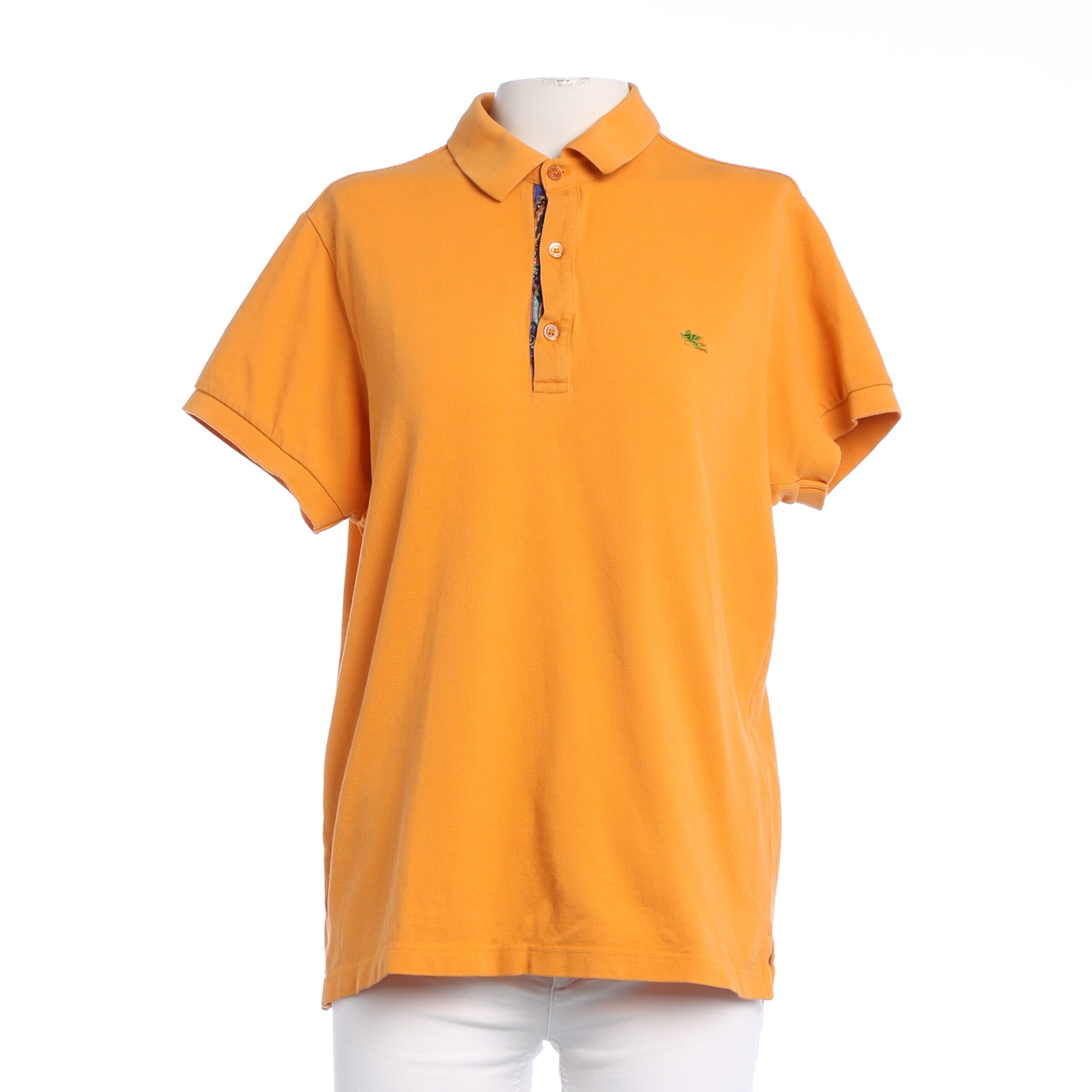 Etro Poloshirt M in Orange: Vorderseite