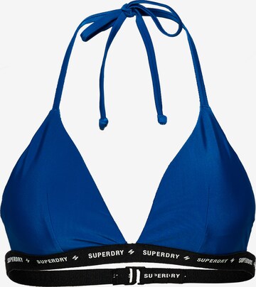 Superdry Bikinitop in Blauw: voorkant