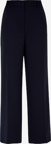 s.Oliver BLACK LABEL Trousers with creases in Blue: front