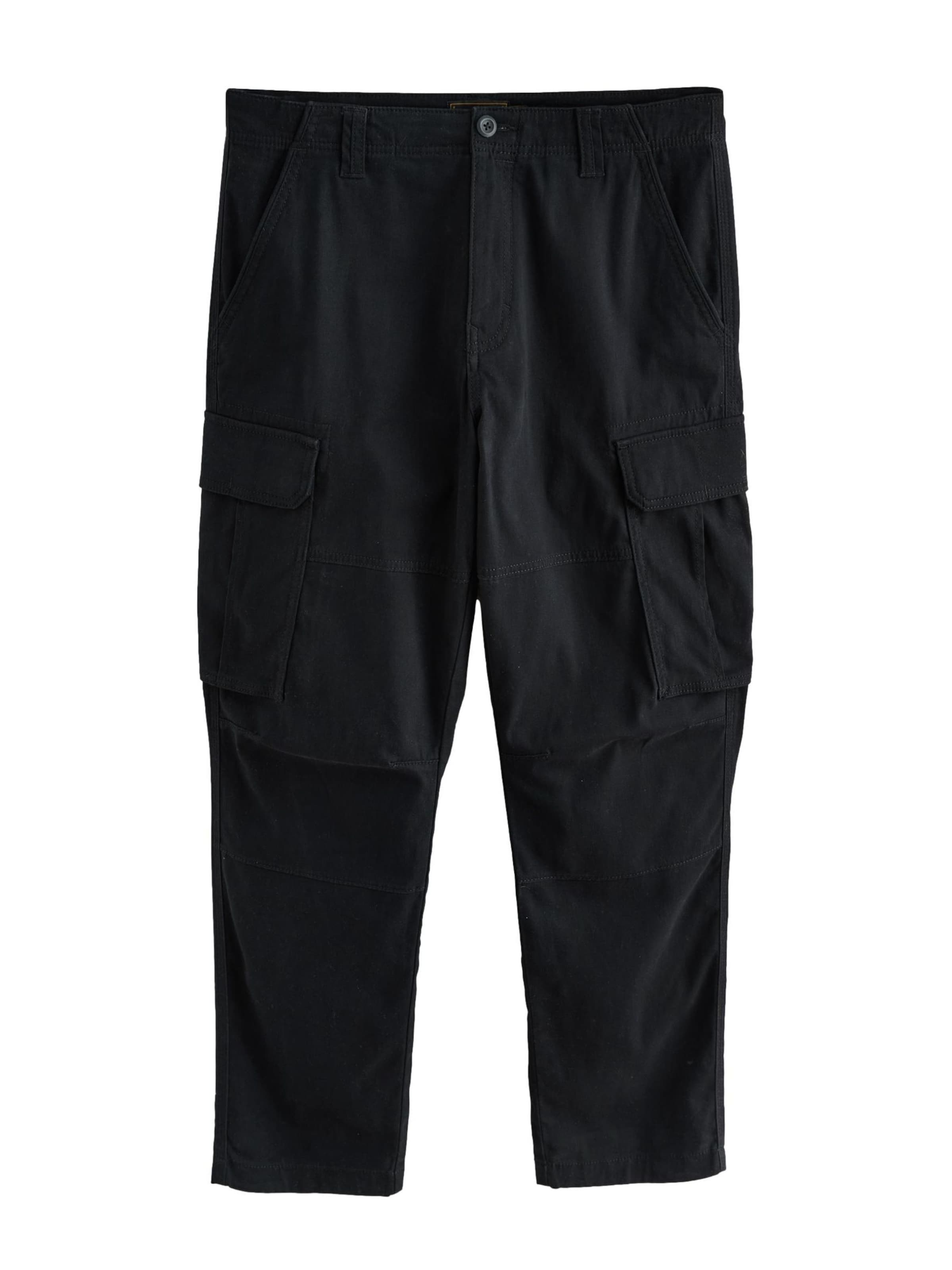 melns Next Standarta Kargo bikses: no priekšpuses