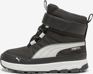 Botine 'Evolve Puretex' de la PUMA pe negru: față