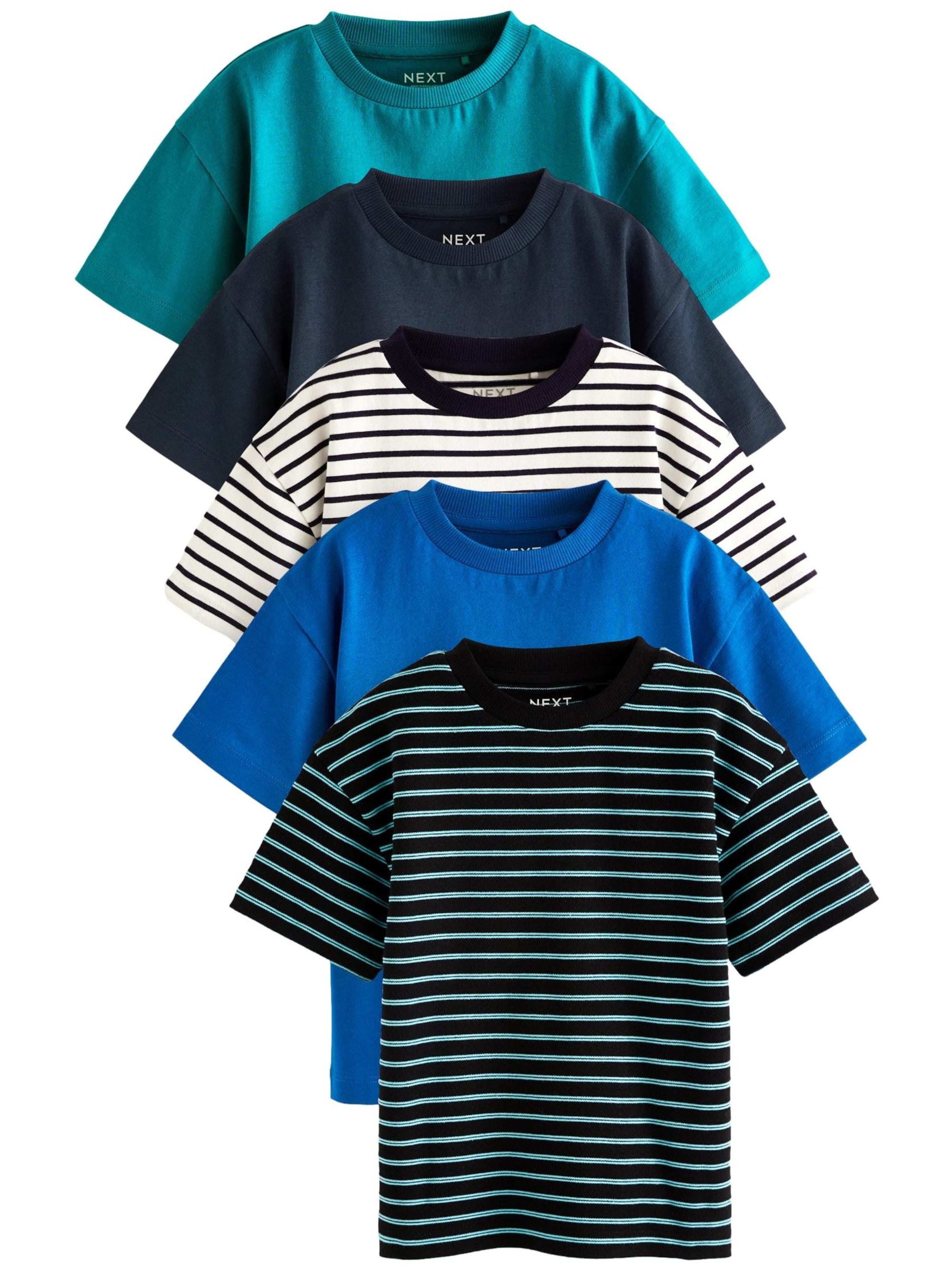 Next Shirt in Blue: front