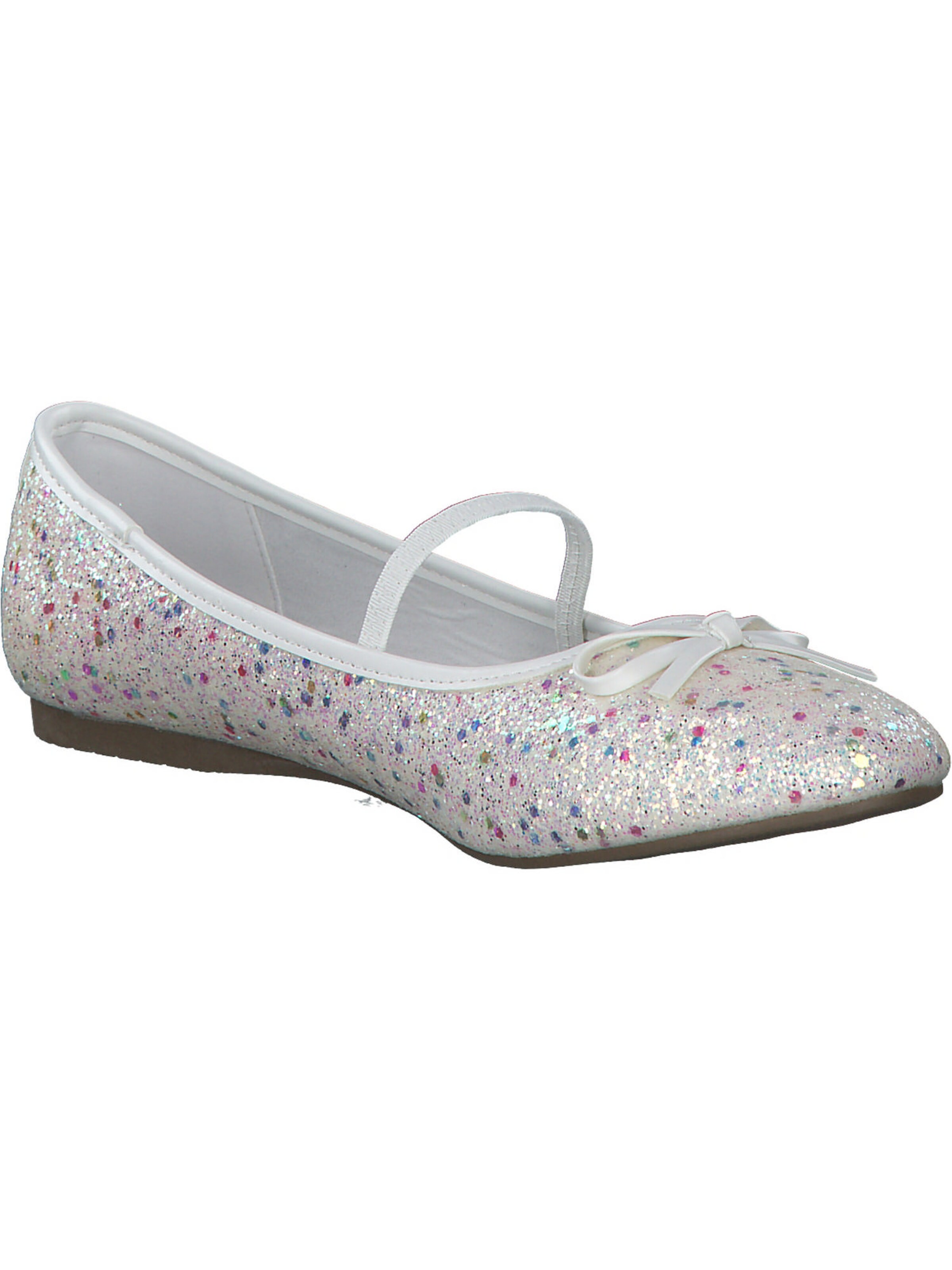 INDIGO Ballet Flats in White