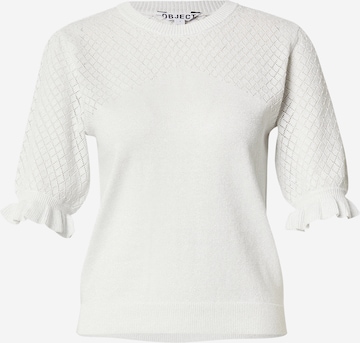 OBJECT Sweater 'OBJFrima' in White: front