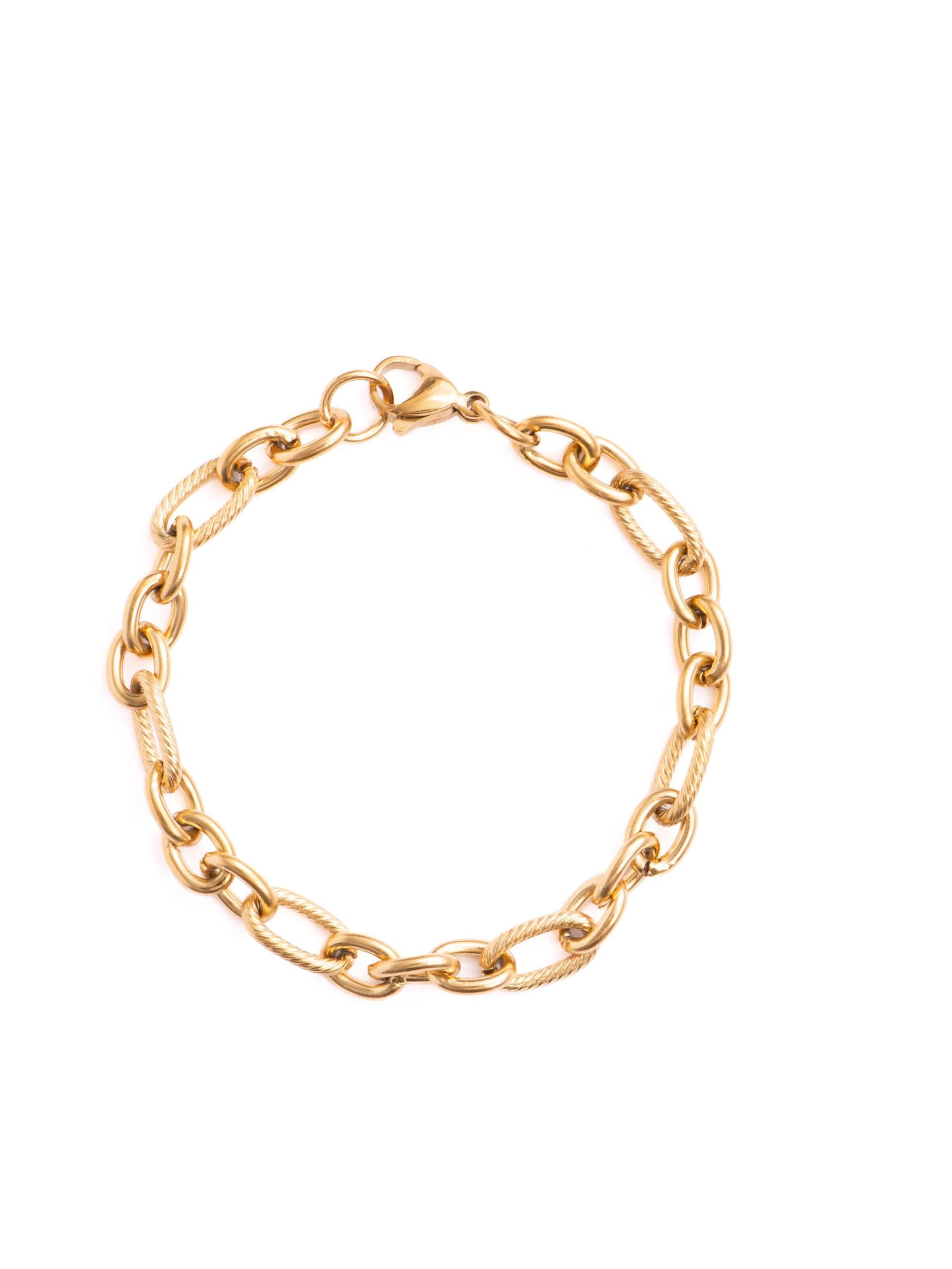 Luxenter - Pulseira 'Litted' em ouro: frente