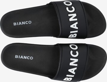 Bianco Mules in Black