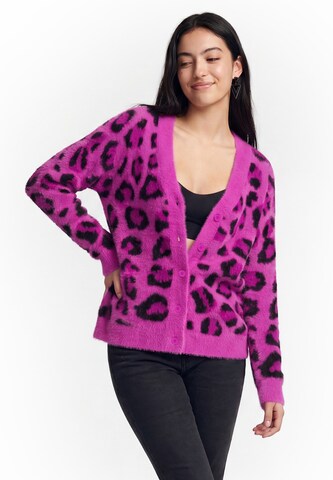 myMo ROCKS - Casaco de malha em rosa: frente