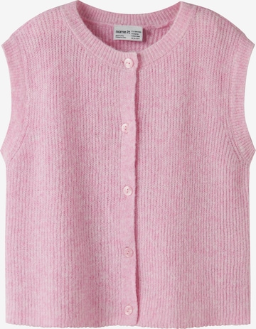 NAME IT Kofta i rosa: framsida