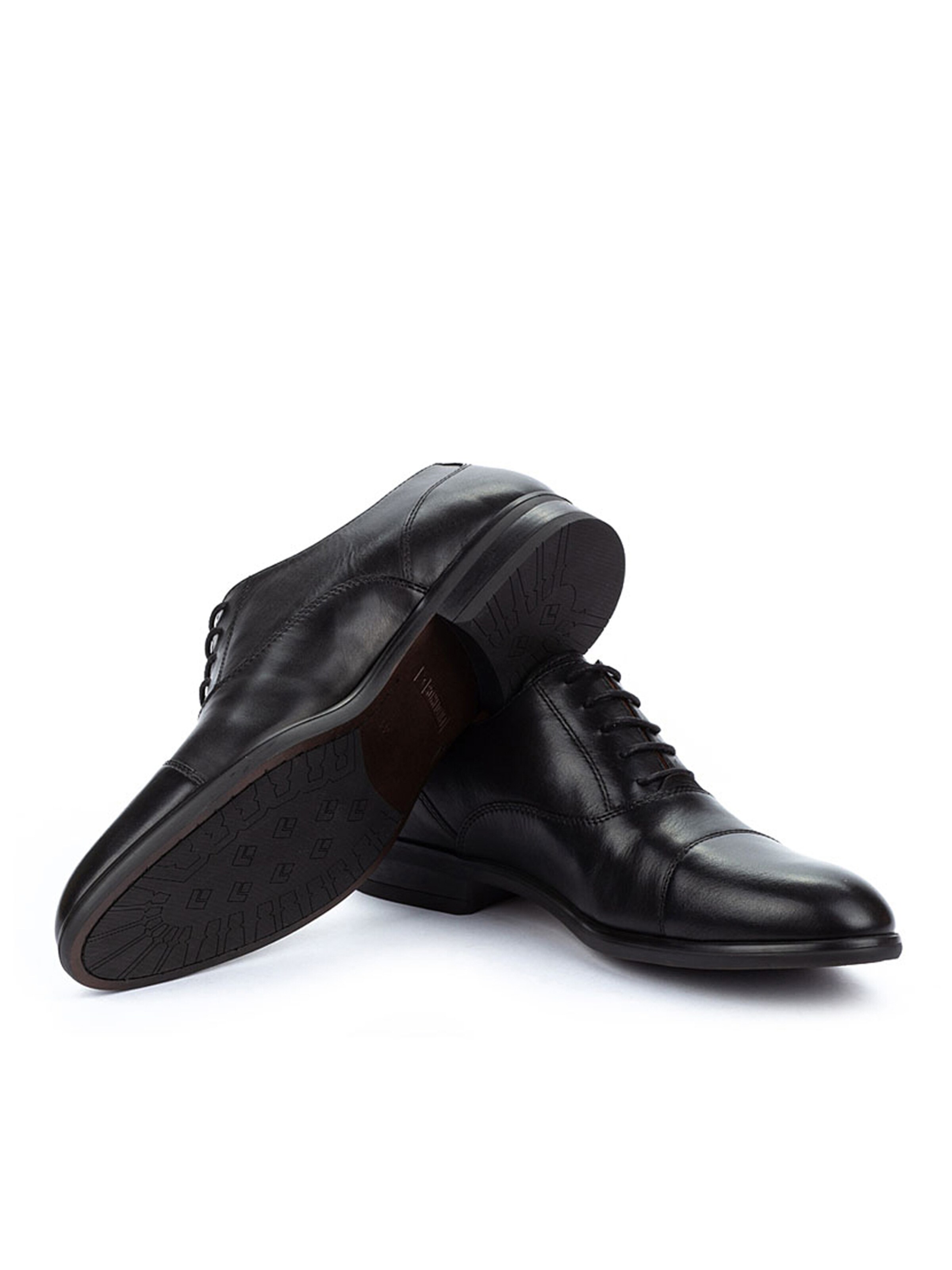 PIKOLINOSCipele na vezanje 'Bristol' - crna boja