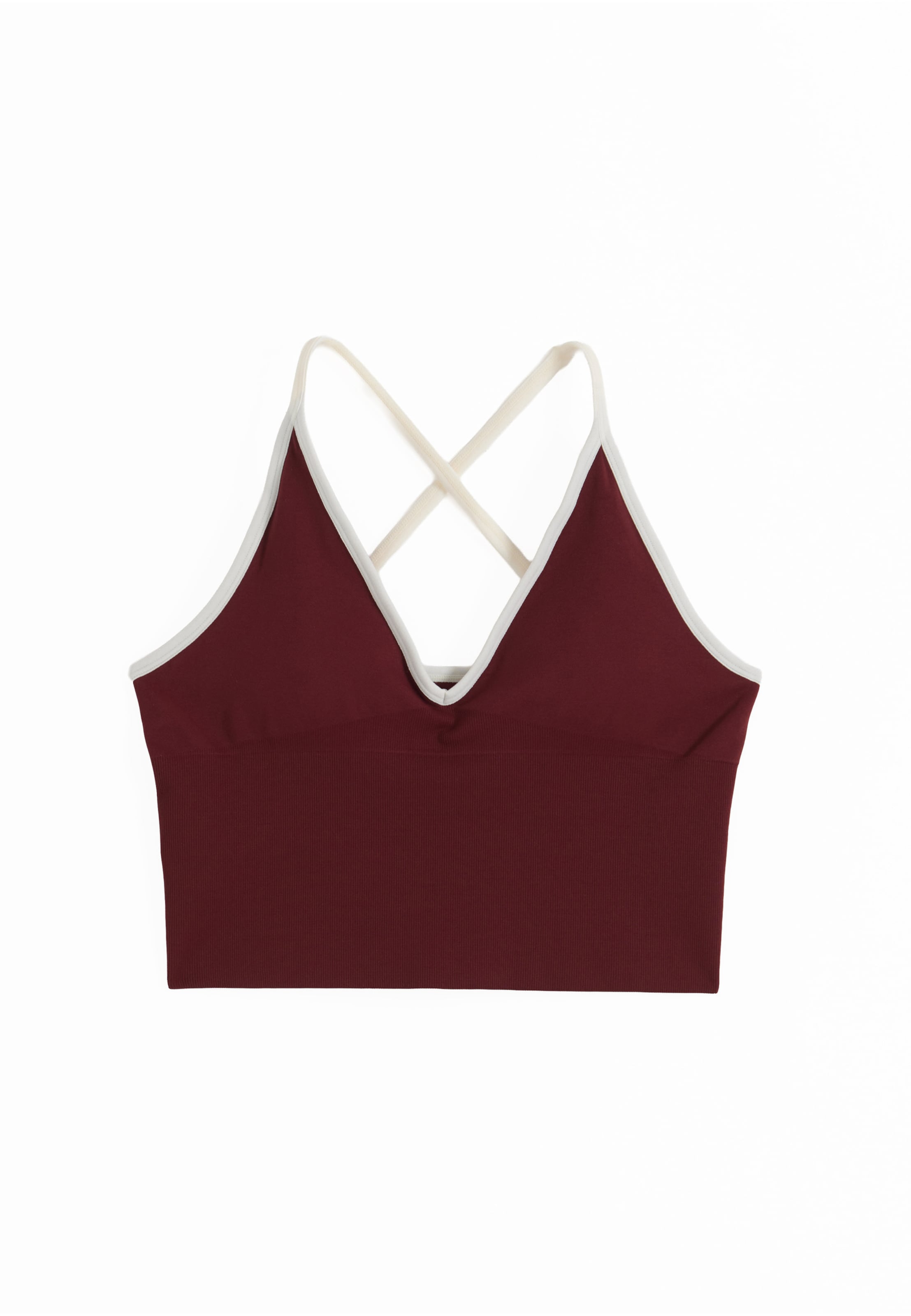 Bustino Reggiseno sportivo di Aim'n in rosso: frontale