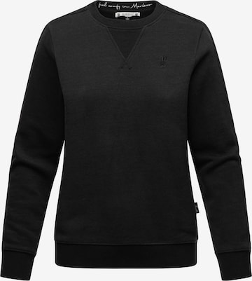 MARIKOO Sweatshirt 'Umikoo' in Zwart: voorkant