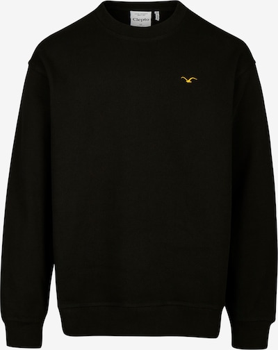 Cleptomanicx Sweatshirt in gelb / schwarz, Produktansicht