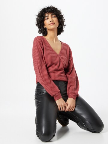 Pull-over NEW LOOK en rouge