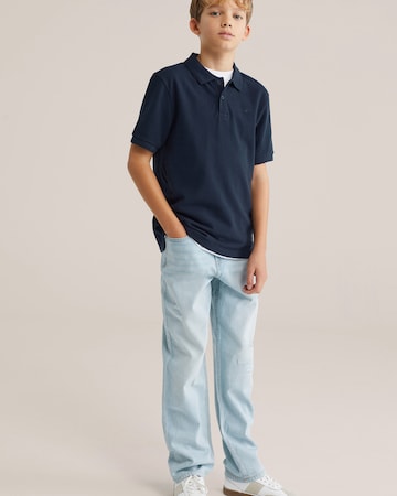 Tricou de la WE Fashion pe albastru