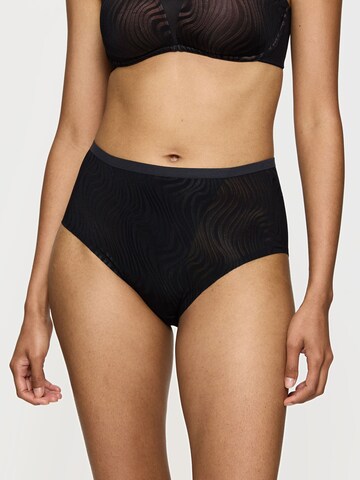 TRIUMPH Slip ' Shape Smart Ellipse Maxi ' in Zwart: voorkant