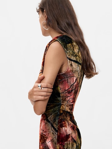 Robe 'Desigual x M. C. Lacroix' Desigual en rouge