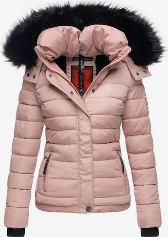 Veste d’hiver 'Chloe' NAVAHOO en rose : devant