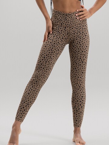 Hey Honey Skinny Leggings 'Cropped' in Grau