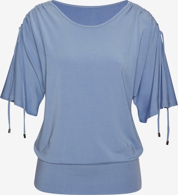 mėlyna LASCANA Marškinėliai: priekis