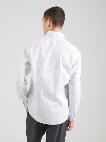 Coupe regular Chemise bugatti en bleu