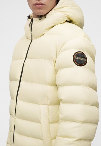 NAPAPIJRI Winter jacket 'A-Terez' in Beige