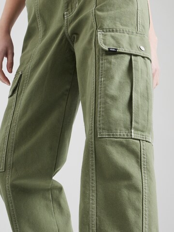 Loosefit Pantalon cargo 'SIDEWALK MUSIC ACADEMY' VANS en vert