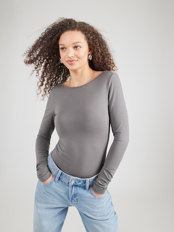 WEEKDAY Póló - szürke: elől