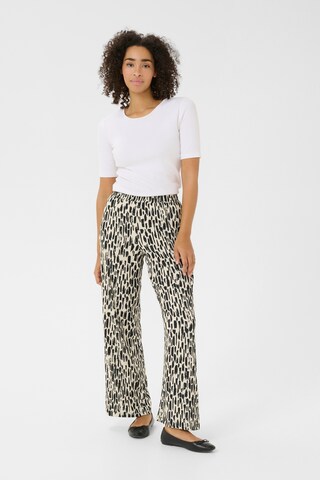 Kaffe Wide leg Pants 'Anika' in White