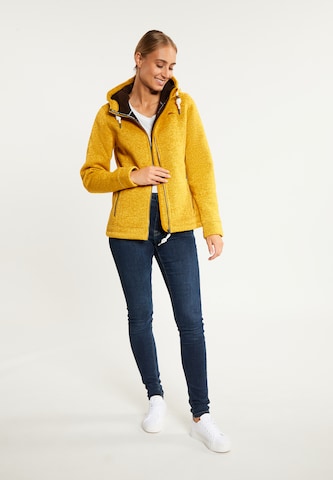 Veste en polaire Schmuddelwedda en jaune