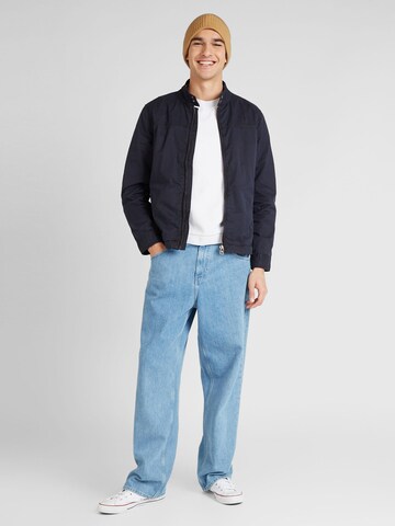 Superdry Between-season jacket 'Harrington' in Blue