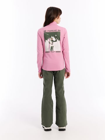 PROTEST Sports sweatshirt in Pink