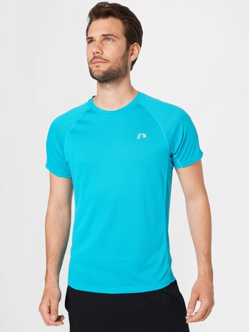 Newline - Camiseta funcional en azul: frente