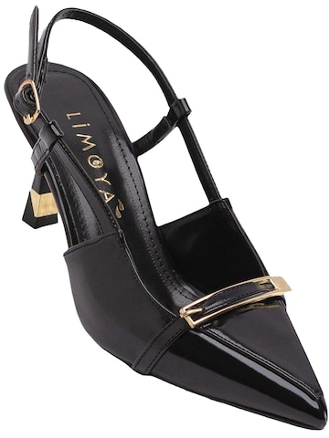 Limoya Slingback Pumps 'Damen-Absätze' in Black: front
