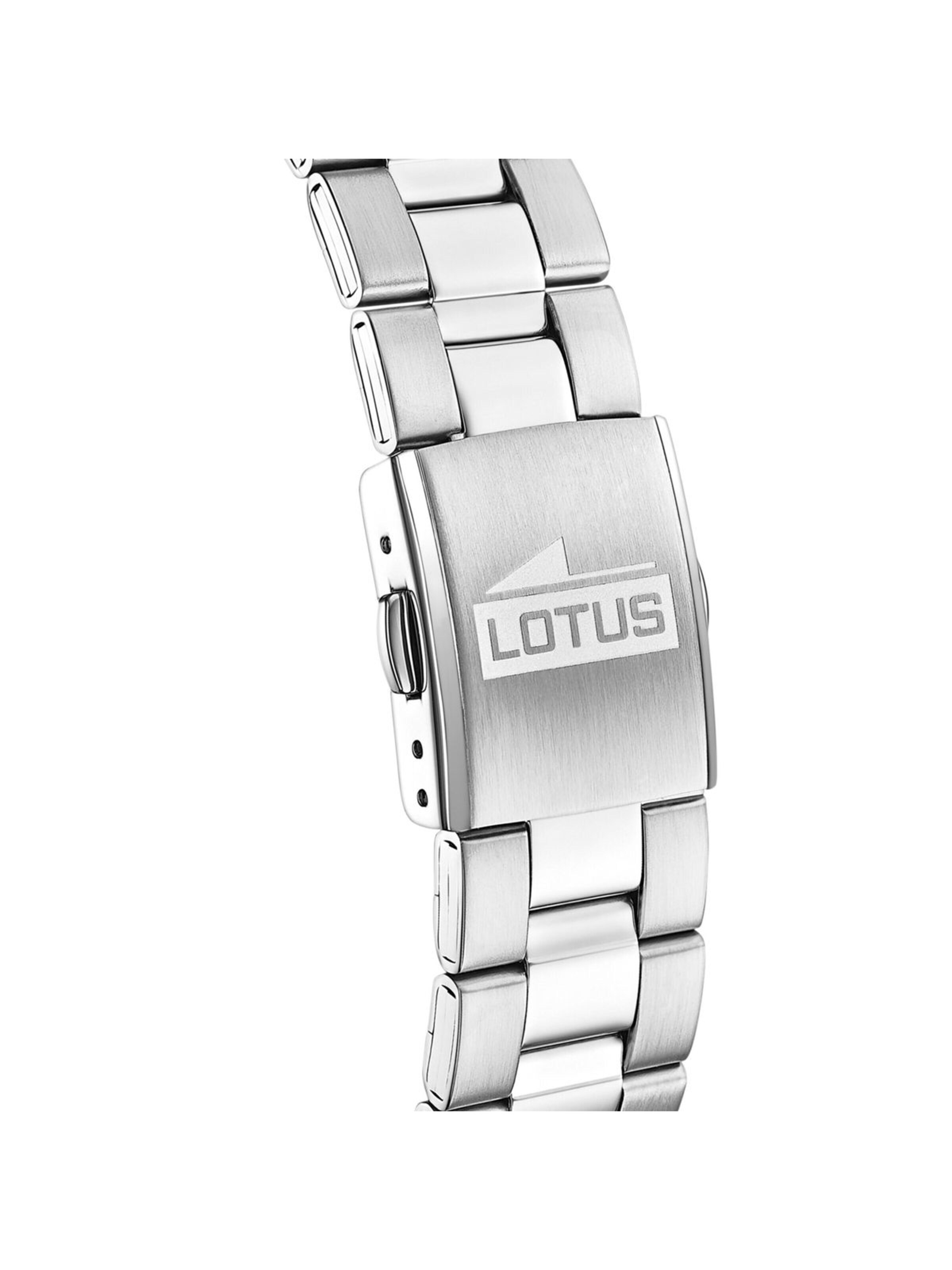 Montre à affichage analogique Lotus en gris