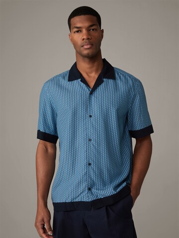 STRELLSON Regular fit Overhemd 'Cao' in Blauw: voorkant