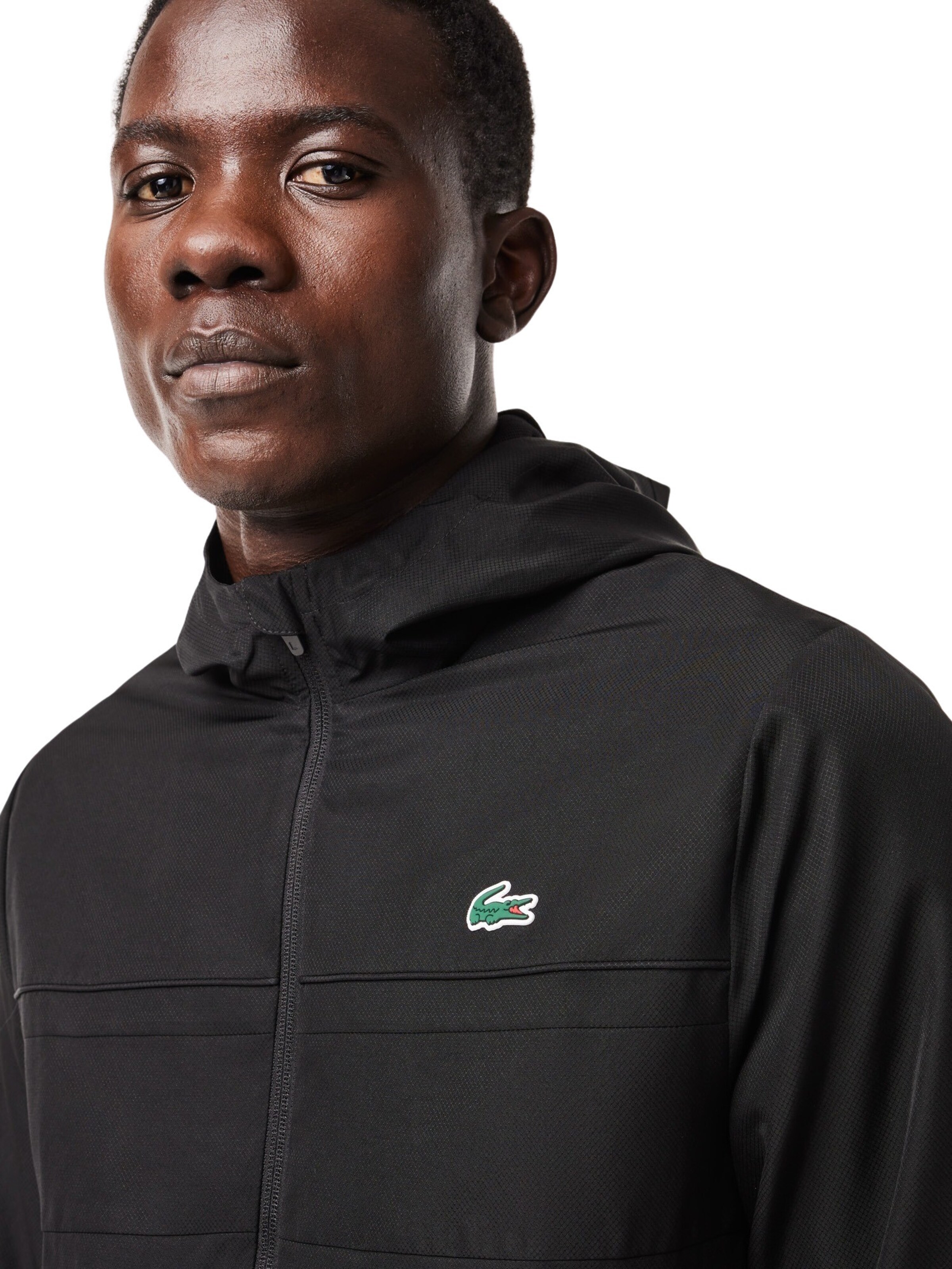 LACOSTE Between-Season Jacket in Black