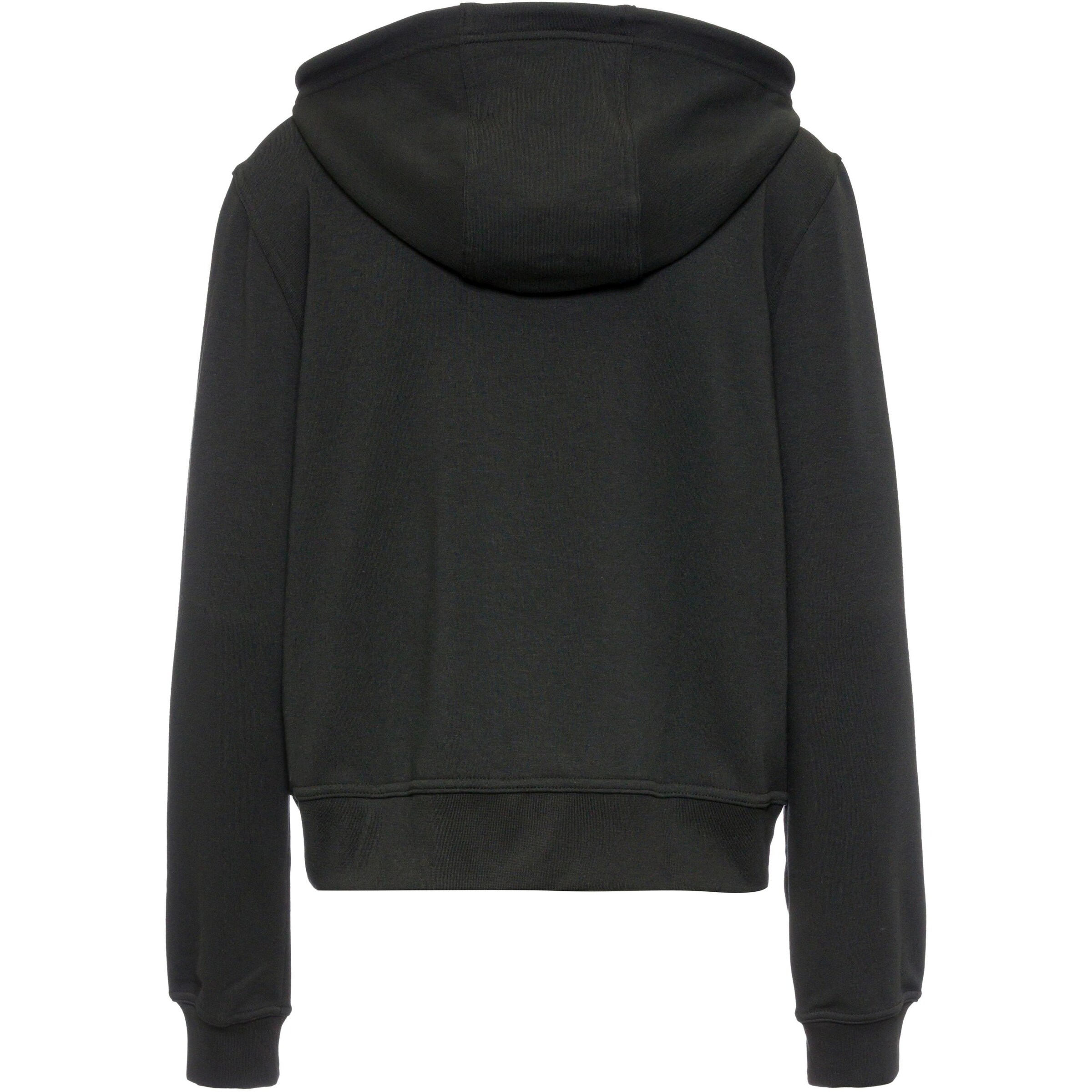 NIKE Athletic Zip Up Hoodie ONE in Black ABOUT YOU