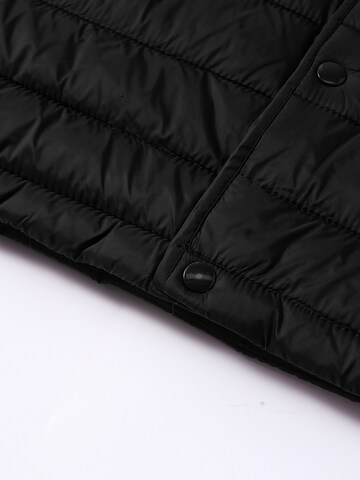 ALLTHEMEN Vest 'Stichlinie' in Black