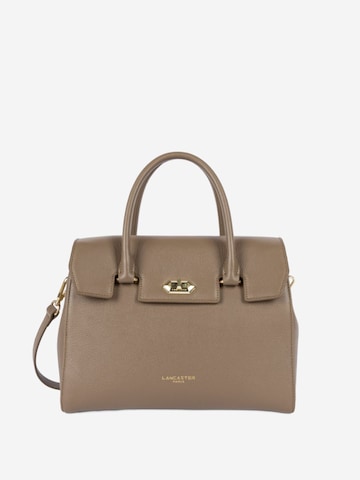 LANCASTER Paris Håndtaske 'Lancaster Sac à main A rabat avec fermoir M Milano Cosmos Sable Foncé' i beige
