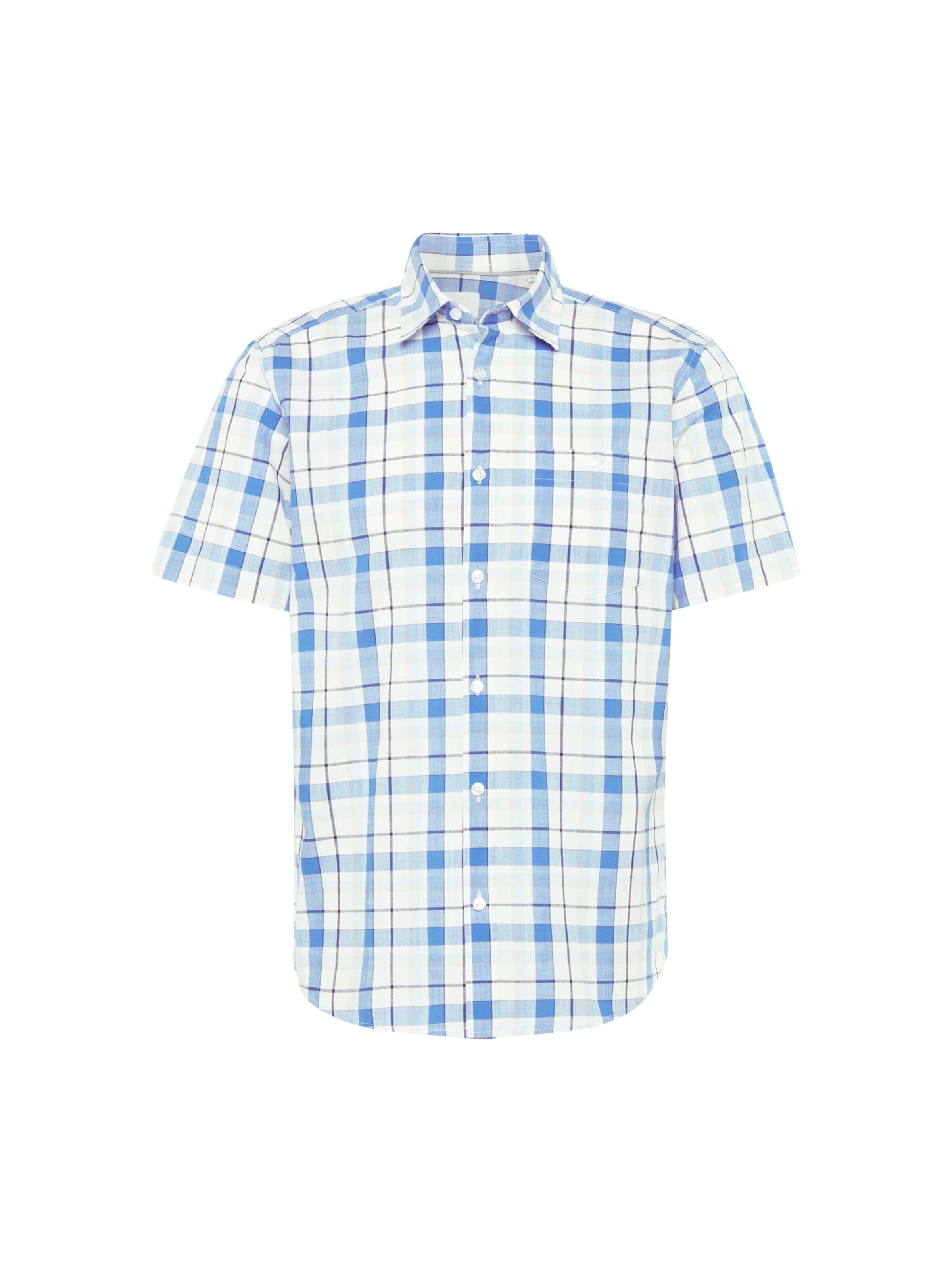 s.Oliver Hemd in Blau: Vorderseite