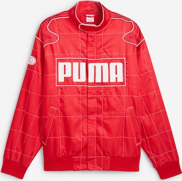 PUMA Prechodná bunda 'Archive Seasonal' - Červená: predná strana