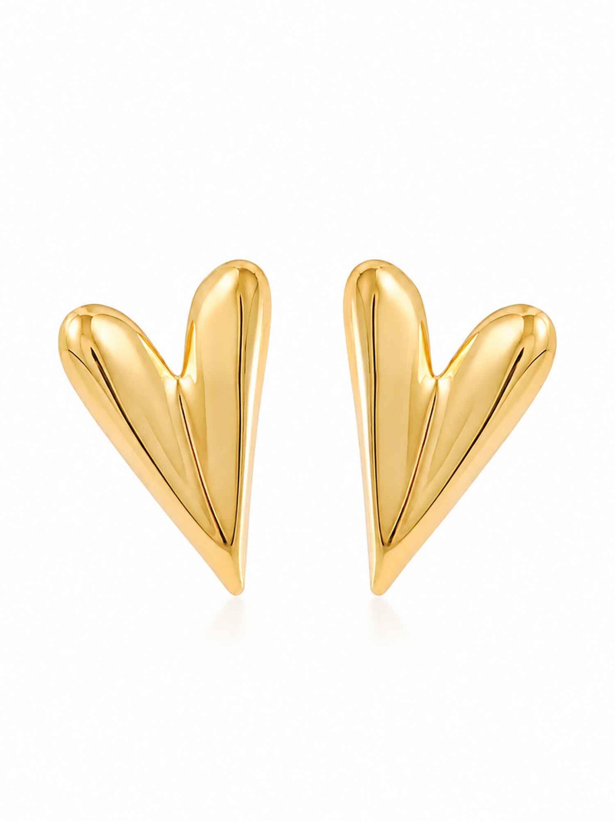RteRme Ohrringe 'Haviva Earrings'‌‌‌ in Gold: Vorderseite