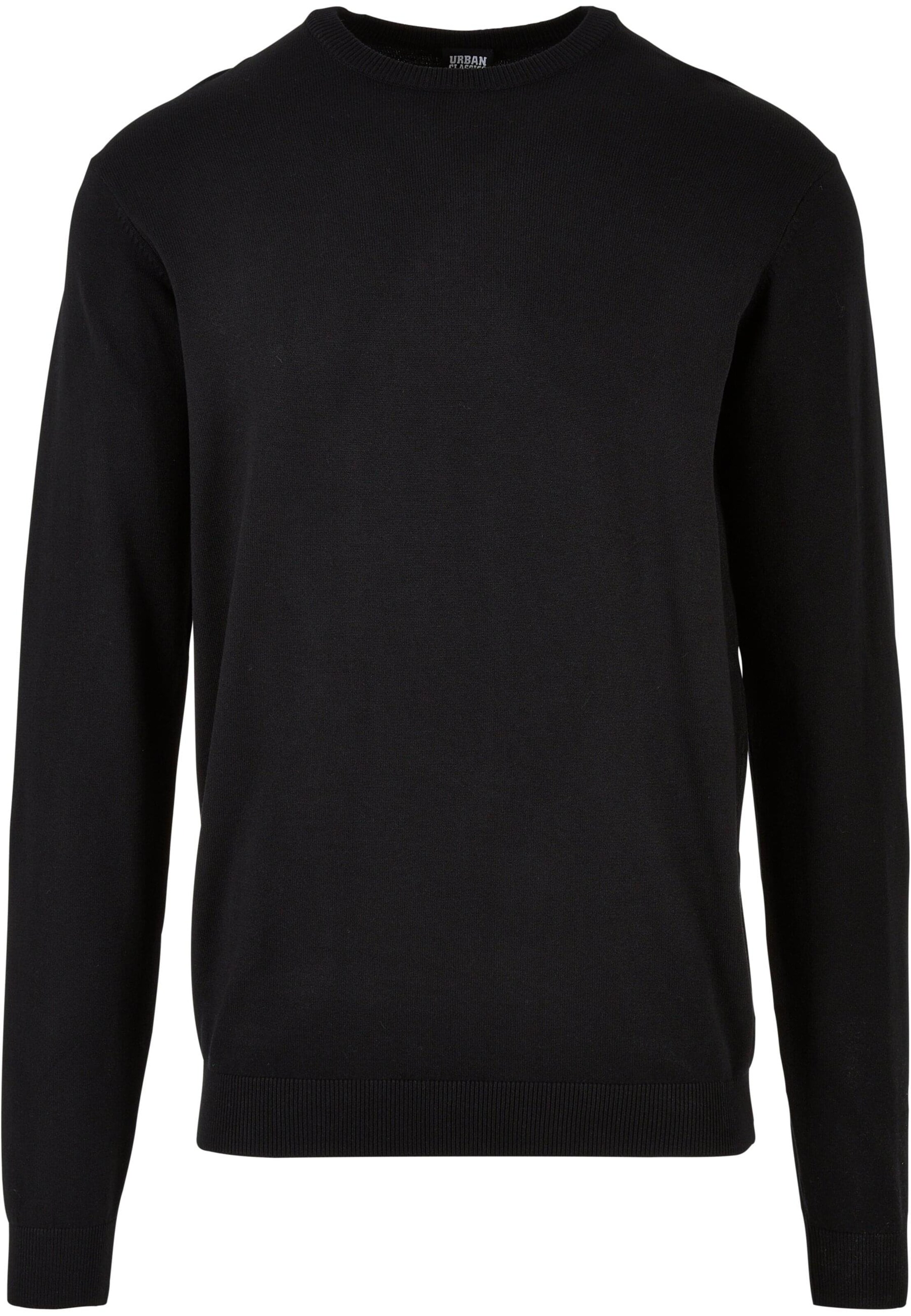 Pull-over Urban Classics en noir : devant